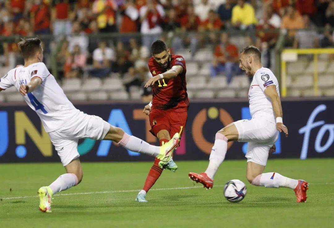 比利时队在欧国联比赛中胜出