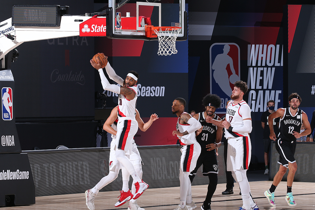 开拓者队战胜篮网队,利拉德独揽40分 开拓者队战胜篮网队,利拉德独揽40分